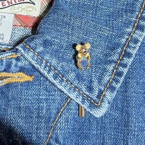 🇦🇺Koala Bear Stick pin with Opal Stone